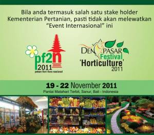Denpasar Festival Horticulture 2011 (PF2N)